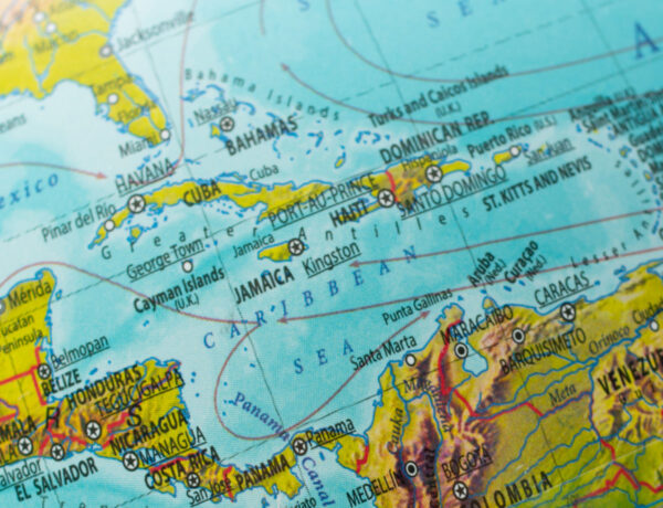 Caribbean-map
